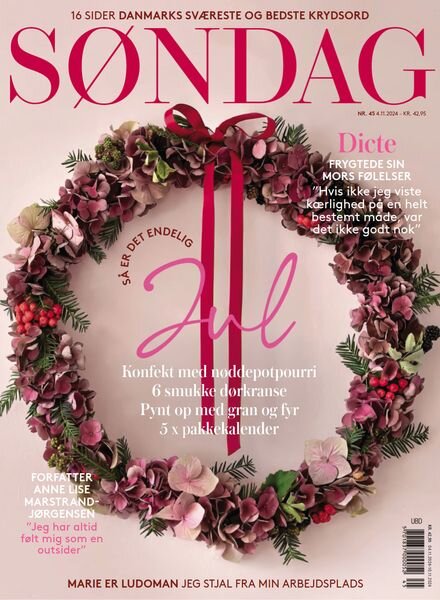Sondag – 4 November 2024 Cover