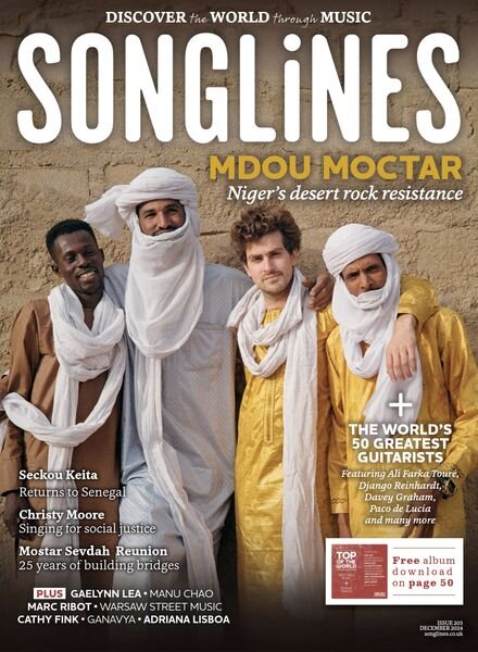 Songlines – December 2024 Cover