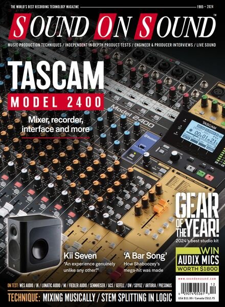 Sound On Sound USA – December 2024 Cover