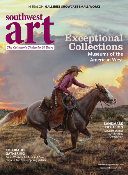 Southwest Art – December 2024 – January 2025 Cover