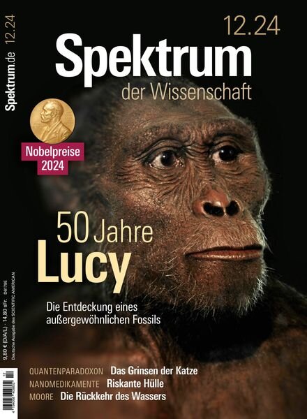 Spektrum der Wissenschaft – Dezember 2024 Cover