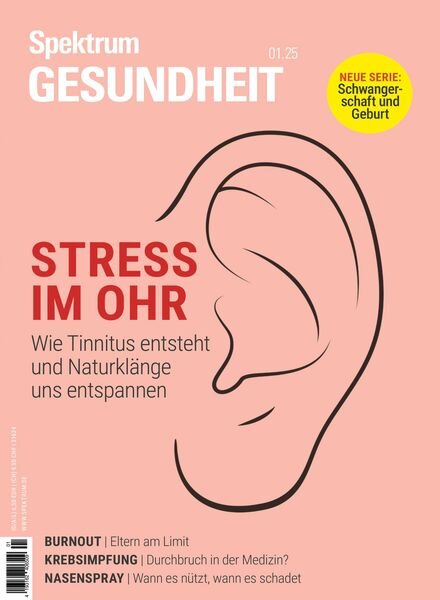 Spektrum Gesundheit – November 2024 Cover