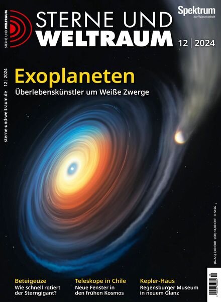 Spektrum Sterne und Weltraum – Dezember 2024 Cover