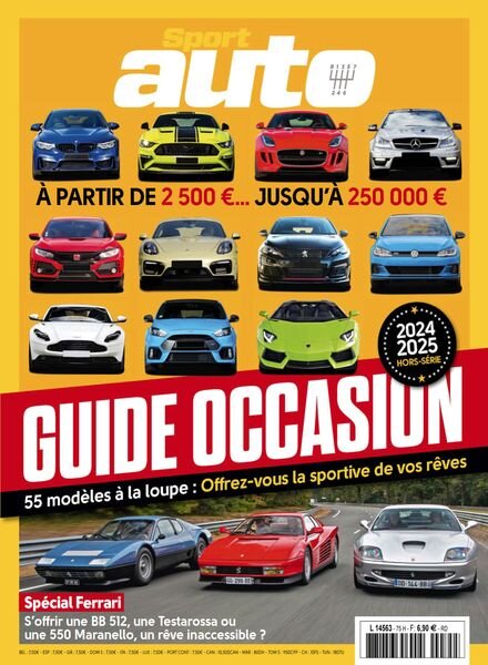 Sport Auto France – Hors-Serie N 75 – 13 Novembre 2024 Cover