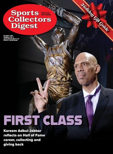 Sports Collectors Digest – December 1 2024 Cover