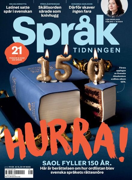 Spraktidningen – November 2024 Cover