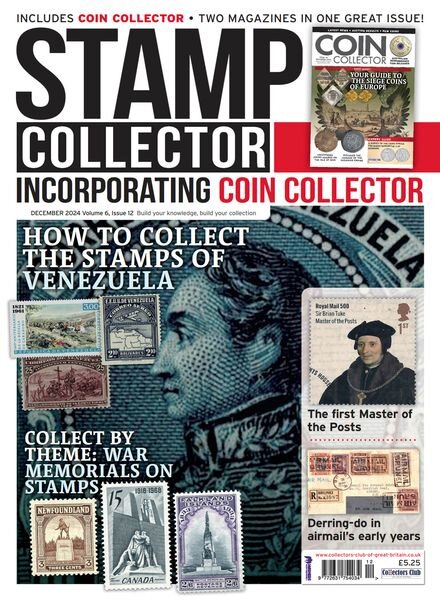 Stamp Collector – December 2024 Cover