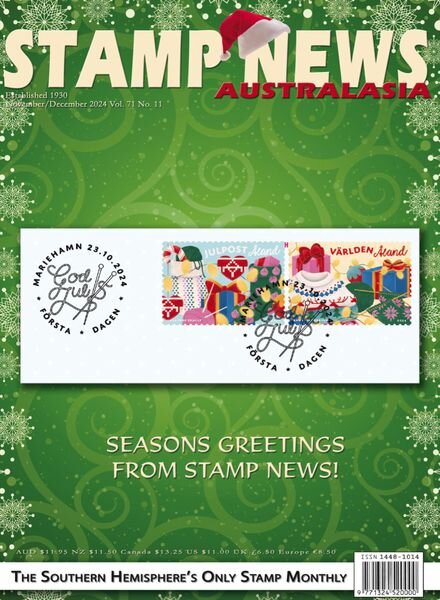 Stamp News Australia – November-December 2024 Cover
