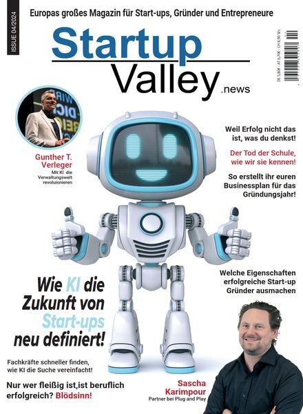 Startup Valley – Nr 4 2024 Cover
