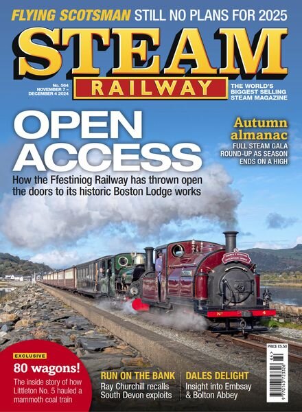 Steam Railway – November 7 2024 Cover