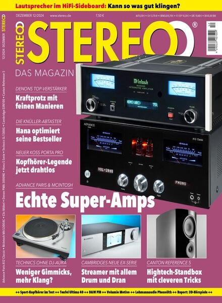 Stereo – Dezember 2024 Cover