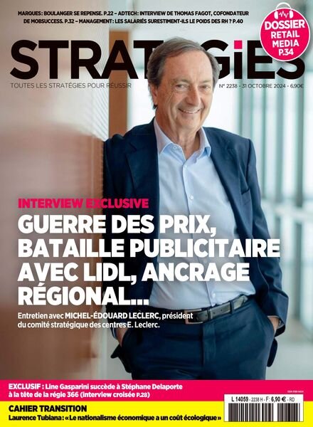 Strategies – 31 Octobre 2024 Cover