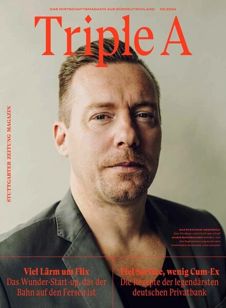 Stuttgarter Zeitung Magazin – November 2024 Cover