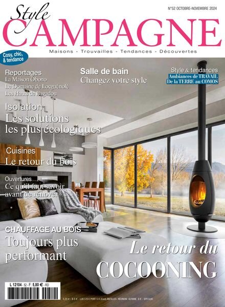 Style Campagne – Octobre-Novembre 2024 Cover