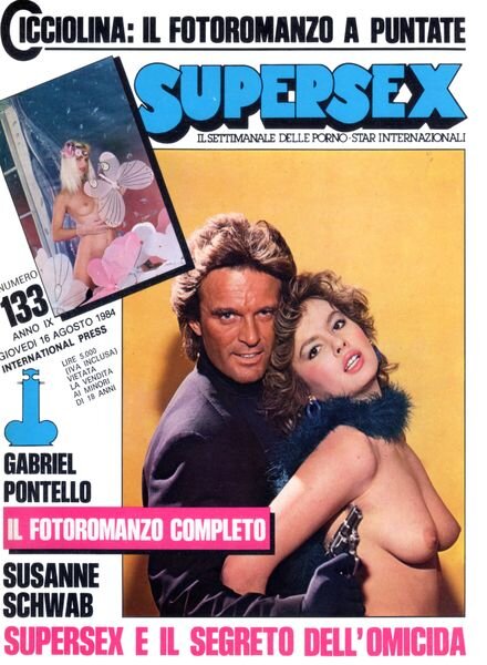 Supersex – Numero 133 16 Agosto 1984 Cover