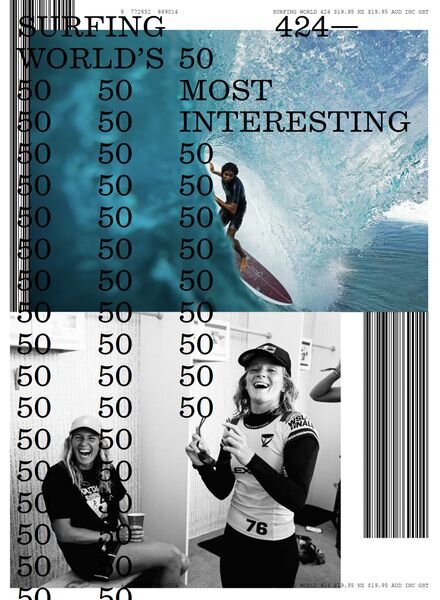 Surfing World Magazine – Issue 424 2024 Cover