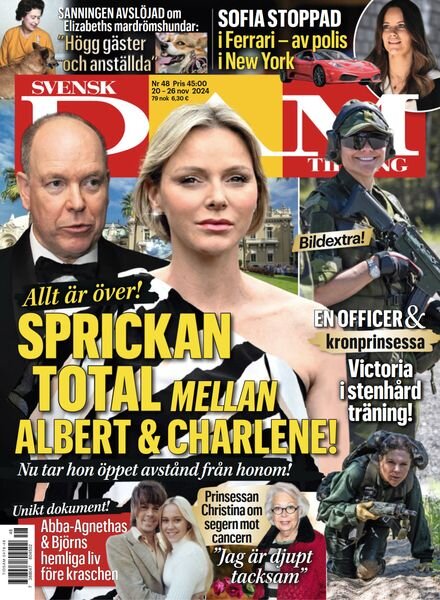 Svensk Damtidning – 20 November 2024 Cover