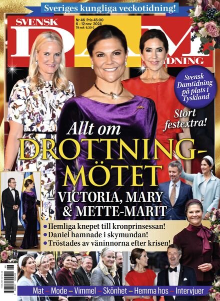 Svensk Damtidning – 4 November 2024 Cover