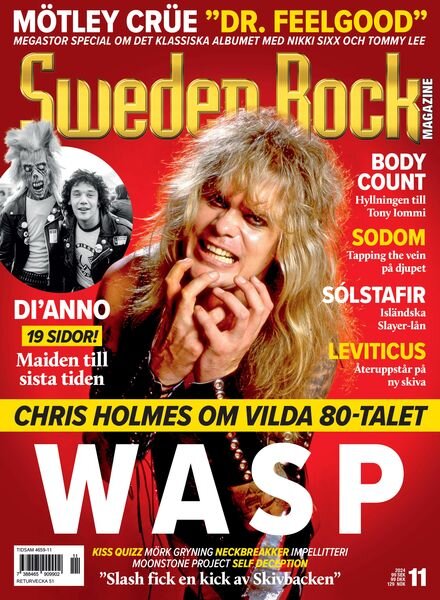 Sweden Rock Magazine – 20 November 2024 Cover