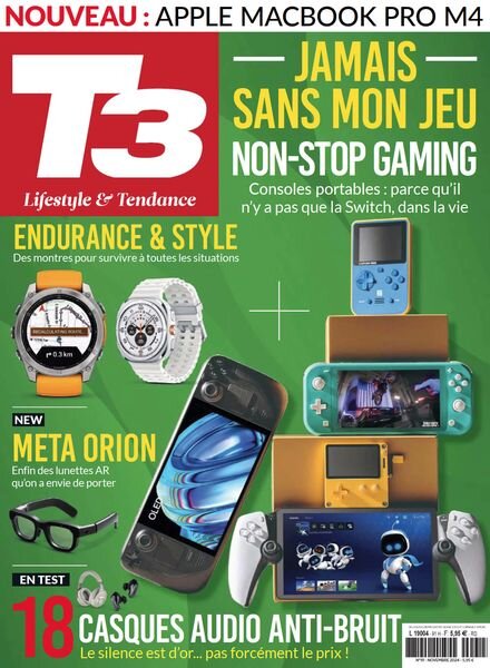T3 France – Novembre 2024 Cover