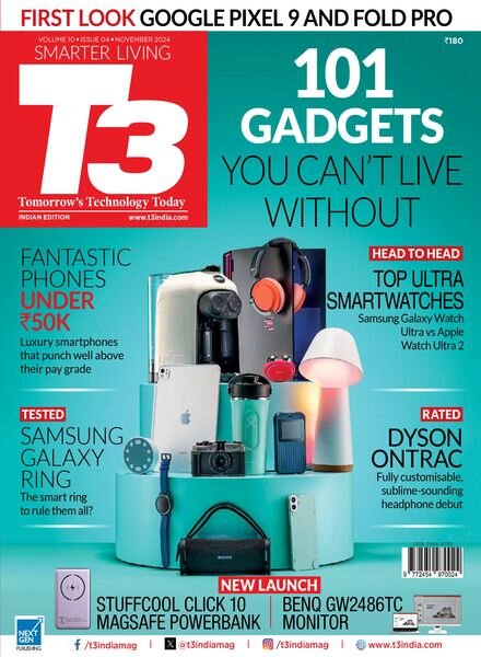 T3 India – November 2024 Cover