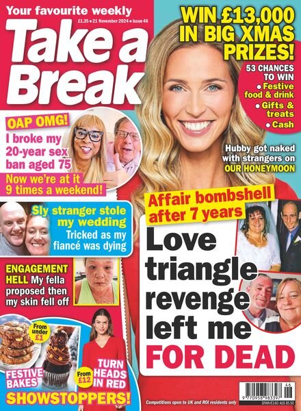 Take a Break Weekly – 14 November 2024 Cover