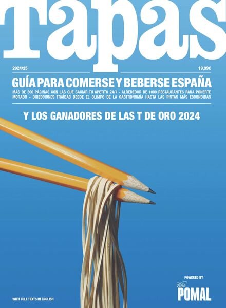 Tapas Spanish Edition – Guia Tapas 2024-2025 Cover