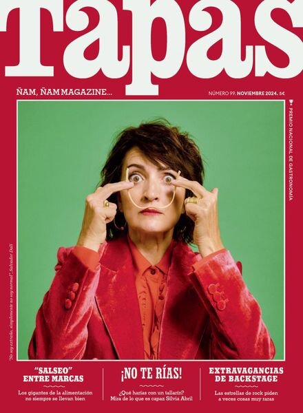 Tapas Spanish Edition – Noviembre 2024 Cover