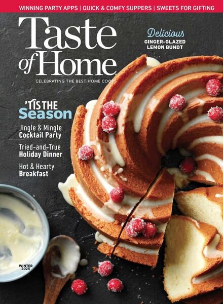 Taste of Home – Winter 2025 Cover