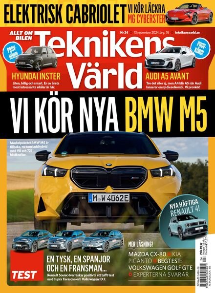 Teknikens varld – November 2024 Cover