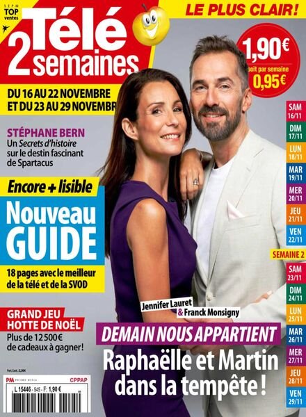 Tele 2 Semaines – 9 Novembre 2024 Cover