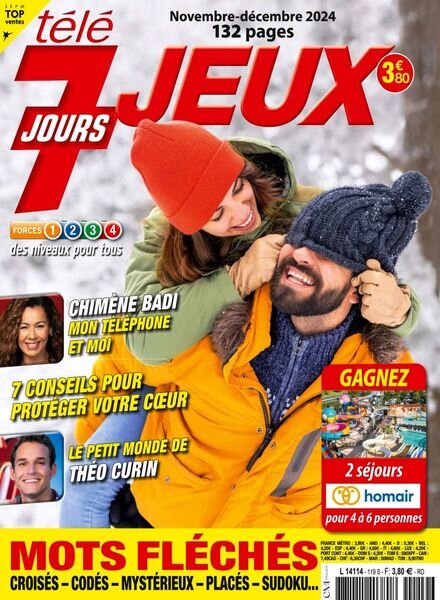Tele 7 Jours Jeux – Novembre-Decembre 2024 Cover