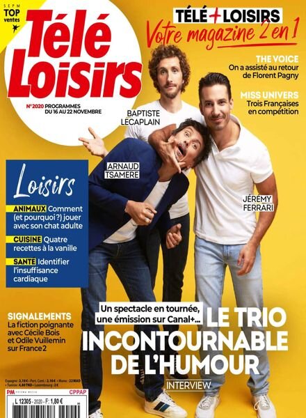 Tele Loisirs – 11 Novembre 2024 Cover