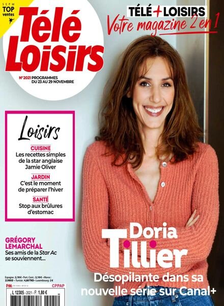 Tele Loisirs – 18 Novembre 2024 Cover