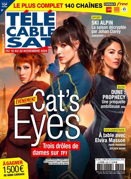 Telecable Sat Hebdo – 11 Novembre 2024 Cover