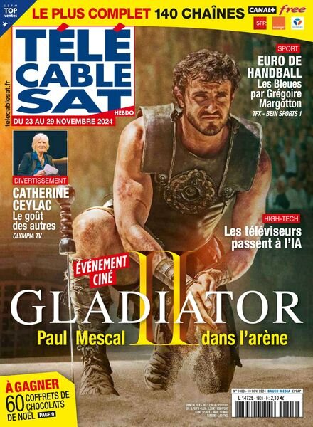 Telecable Sat Hebdo – 18 Novembre 2024 Cover