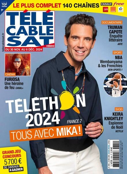 Telecable Sat Hebdo – 25 Novembre 2024 Cover