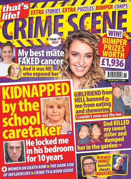 That’s Life Crime Scene – Issue 11 2024 Cover