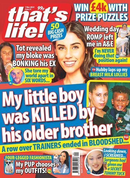 that’s life! UK – 31 October 2024 Cover