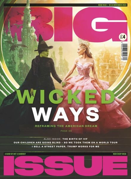 The Big Issue – 18 November 2024 Cover