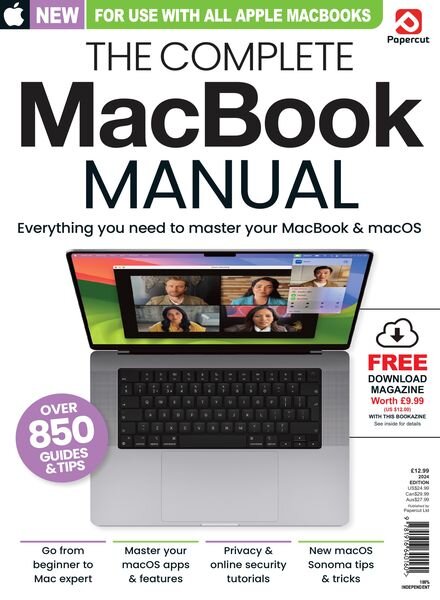 The Complete MacBook Manual – December 2024 Cover