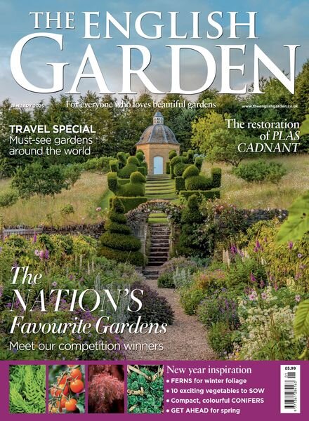 The English Garden – January 2025 Cover