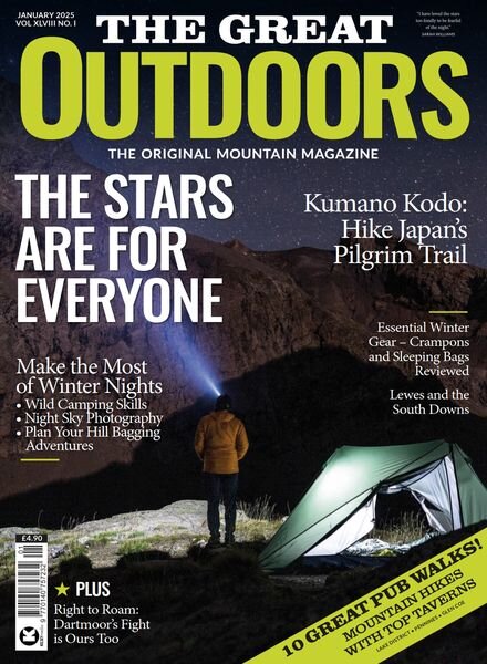 The Great Outdoors – January 2025 Cover