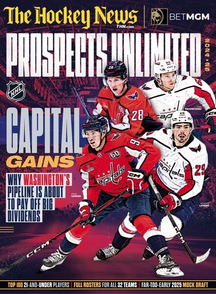 The Hockey News – Prospects Unlimited 2024-2025 Cover