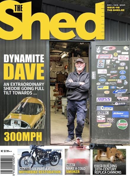 The Shed – December 2024 – January 2025 Cover