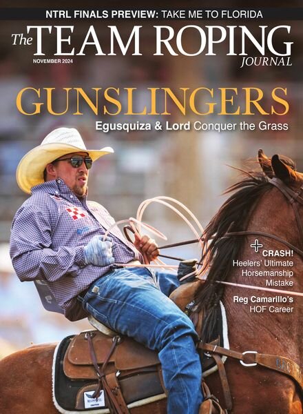 The Team Roping Journal – November 2024 Cover