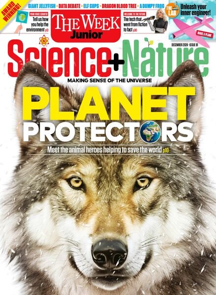 The Week Junior Science+Nature UK – December 2024 Cover