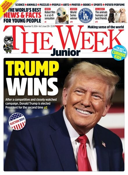 The Week Junior USA – November 15 2024 Cover