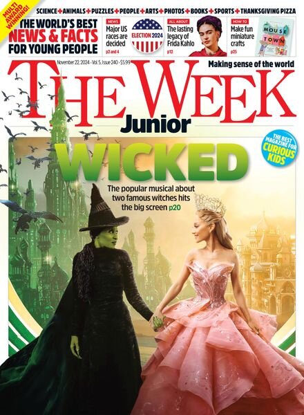 The Week Junior USA – November 22 2024 Cover