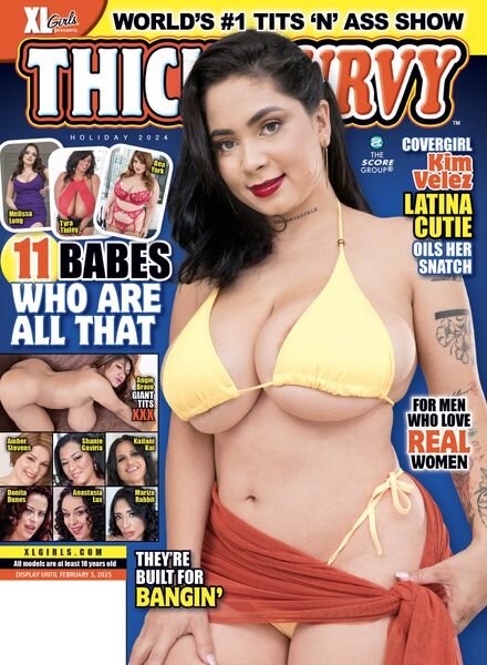 Thick’n’Curvy – Holiday 2024 Cover